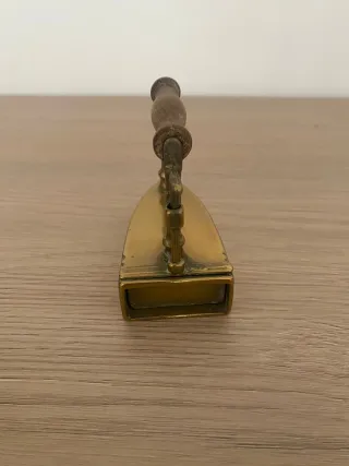 Plancha Antigua Latón/Bronce