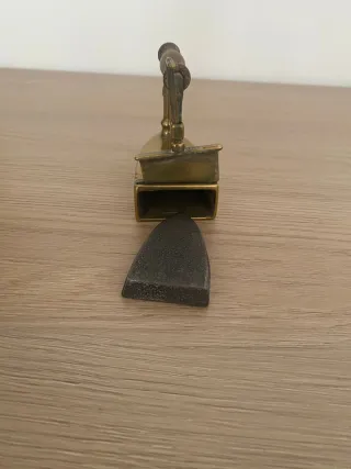 Plancha Antigua Latón/Bronce