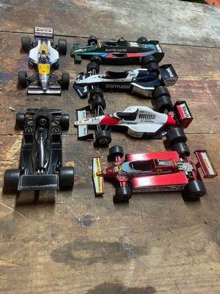 Modellini F1 anni '80/'90