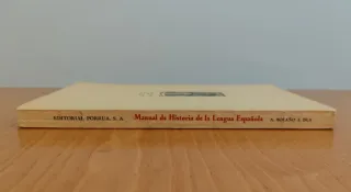 MANUAL DE HISTORIA DE LA LENGUA ESPAÑOLA
