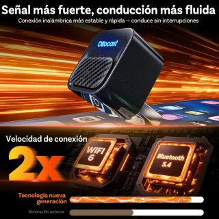 Ottocast Mini Core 2026 Adaptador CarPlay Inalámbr