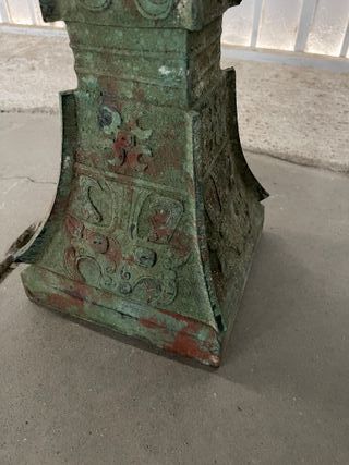 Pareja Copas Bronce 45x75