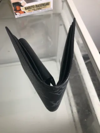 Cartera Louis Vuitton Monogram Negra Gris