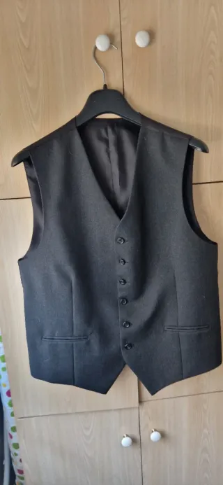 Traje de caballero 3 piezas negro