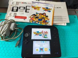 Nintendo 2DS Preto + Inazuma Eleven Go Shadow