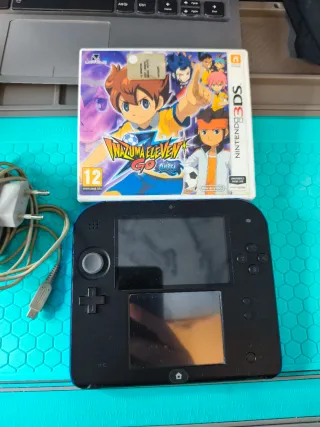 Nintendo 2DS Preto + Inazuma Eleven Go Shadow