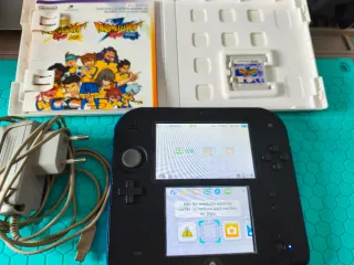 Nintendo 2DS Preto + Inazuma Eleven Go Shadow
