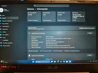 Asus Tuf Gaming F15 Portátil