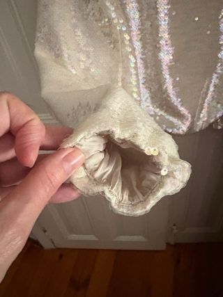 Chaqueta Zara Lentejuelas Multicolor