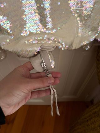 Chaqueta Zara Lentejuelas Multicolor