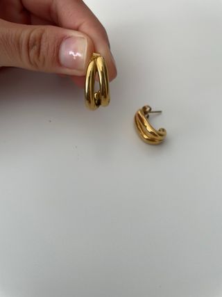 Collar y pendientes I AM JOY dorados