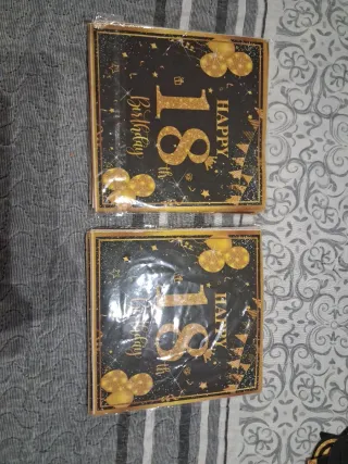 Accesorios Fiesta Cumpleaños 18