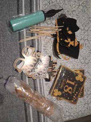 Accesorios Fiesta Cumpleaños 18