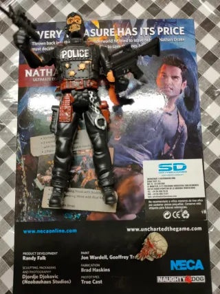 Figura Neca Uncharted Nathan Drake+Figura de regal