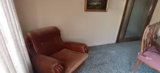 2 Sillones Clásicos Terciopelo Marrón