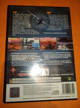 Top Gun Combat Zones PS2