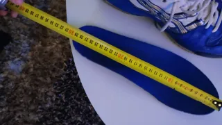 Zapatillas Asics Azules y Blancas