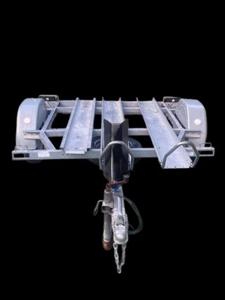 Remolque ligero 2 motos basculante documentado