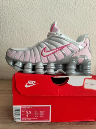 Zapatillas Nike Shox TL Pink/Silver Talla 36