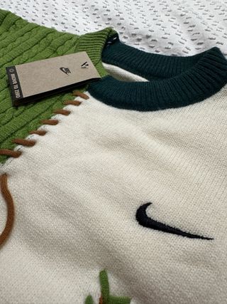 Jersey Nike Patchwork Beige Verde