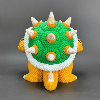 Figura Bowser Ganchillo