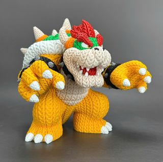 Figura Bowser Ganchillo
