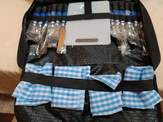 Bolsa Térmica Camping Polyester Negro/Gris