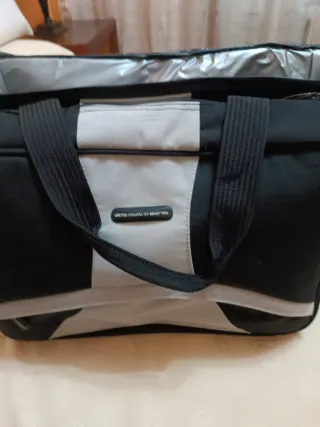 Bolsa Térmica Camping Polyester Negro/Gris