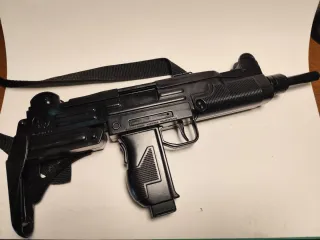 Mitraglietta Giocattolo Uzi Gonher (Metallo a Caps