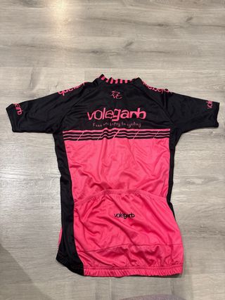 Maillot Ciclismo Volgarb Negro y Rosa
