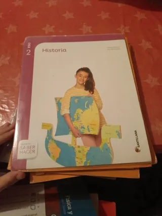 Lote de libros de segundo de la esp