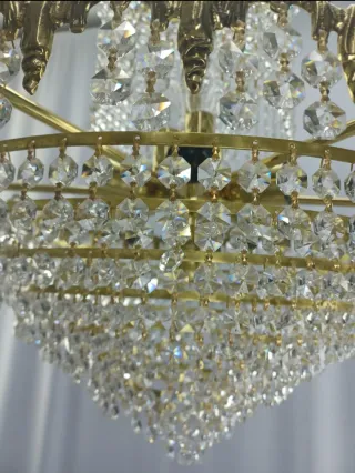 Lámpara Cristal Swarovski 1800 piezas