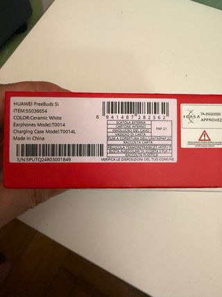 Huawei FreeBuds 5i Blancos