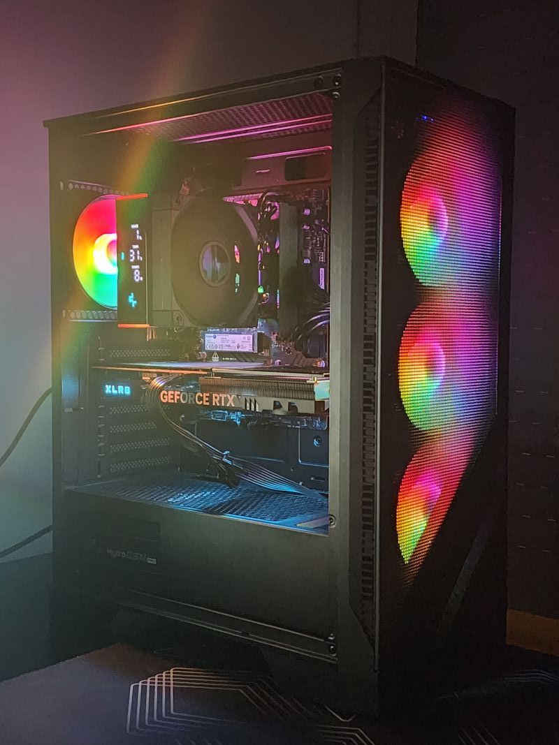 PC Gaming AM5 4070 12GB Ryzen 7 8700F 16GB DDR5