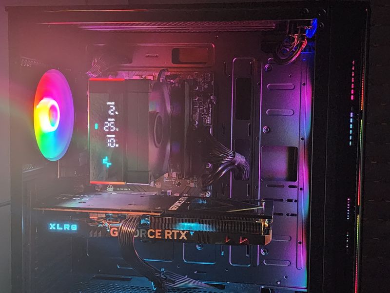 PC Gaming AM5 4070 12GB Ryzen 7 8700F 16GB DDR5 afbeelding 2