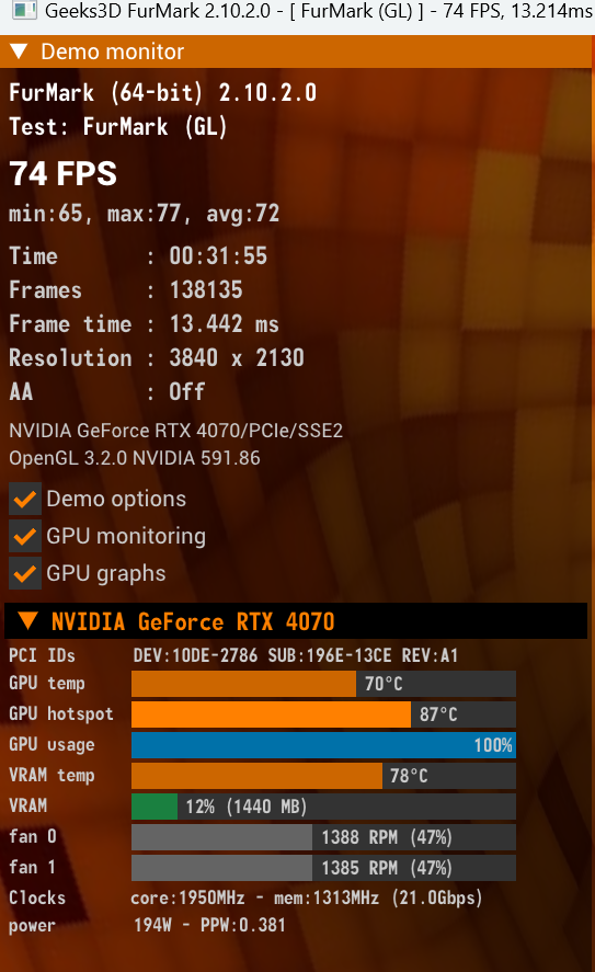 PC Gaming AM5 4070 12GB Ryzen 7 8700F 16GB DDR5 afbeelding 4