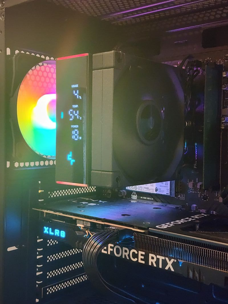 PC Gaming AM5 4070 12GB Ryzen 7 8700F 16GB DDR5 afbeelding 3