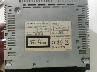 Radio coche Sony Xplod 50x4