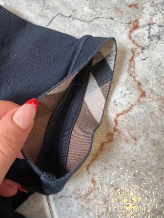 Polo Burberry London Azul Marino