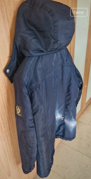 Parka Belstaff Hombre Azul Marino