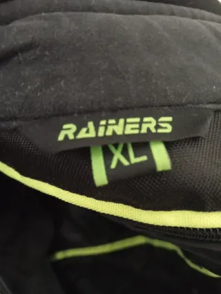 Chaqueta Moto RAINERS AirFlow Negr. Tamaño mediano