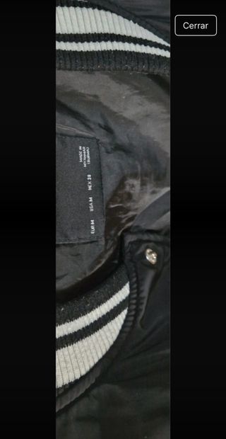 Chaqueta Bershka Raiders NFL sin estrenar