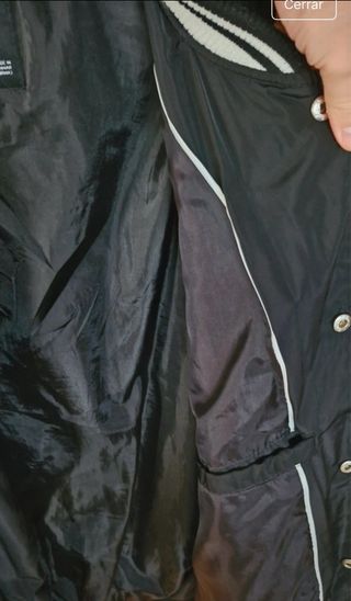 Chaqueta Bershka Raiders NFL sin estrenar