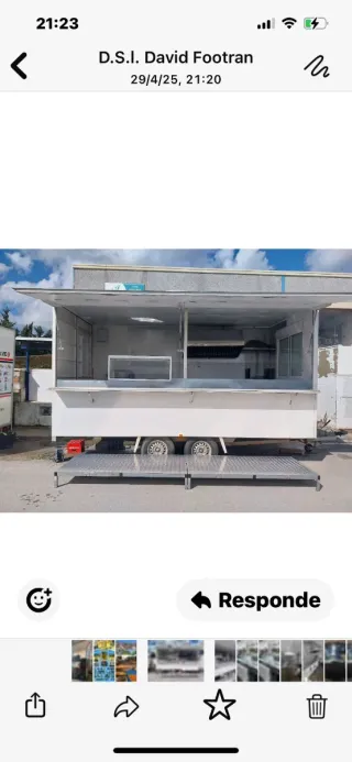 Remolque Hamburguesería