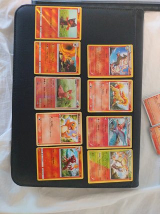 Carte Pokémon lotto Fuoco