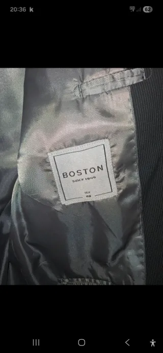 Traje completo negro