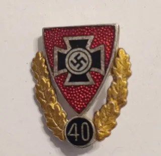 Militaria Pin NSRKB Werhmacht com caixa original