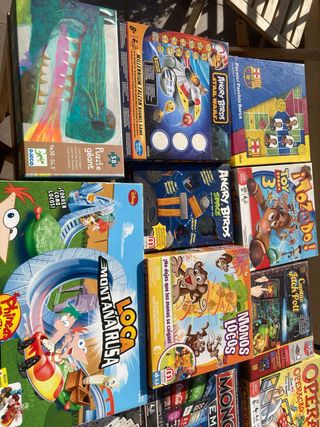 Lote de juegos de mesa y puzzles