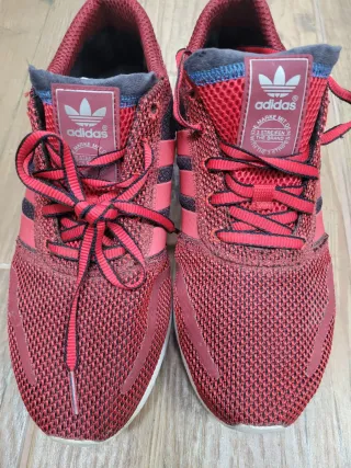 Botines Adidas Rojos Talla 41.5