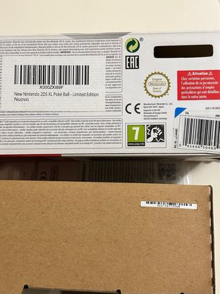 Scatola Nintendo 2DS XL Edizione Pokémon